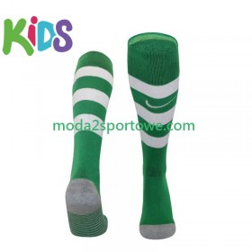 Sporting CP Dziecięcy Domowe Stroje Piłkarskie Skarpetki 2025/26